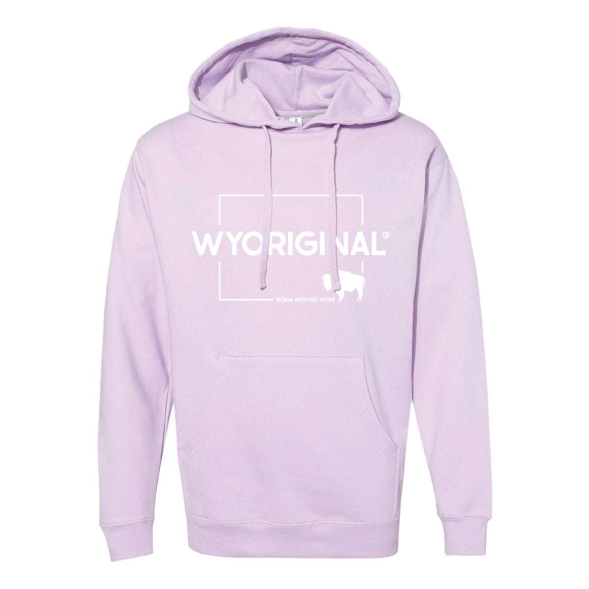 Wyoriginal Hooded Sweatshirt. Roam Around Wear is a Wyoming t-shirt company from Gillette, Wyoming.