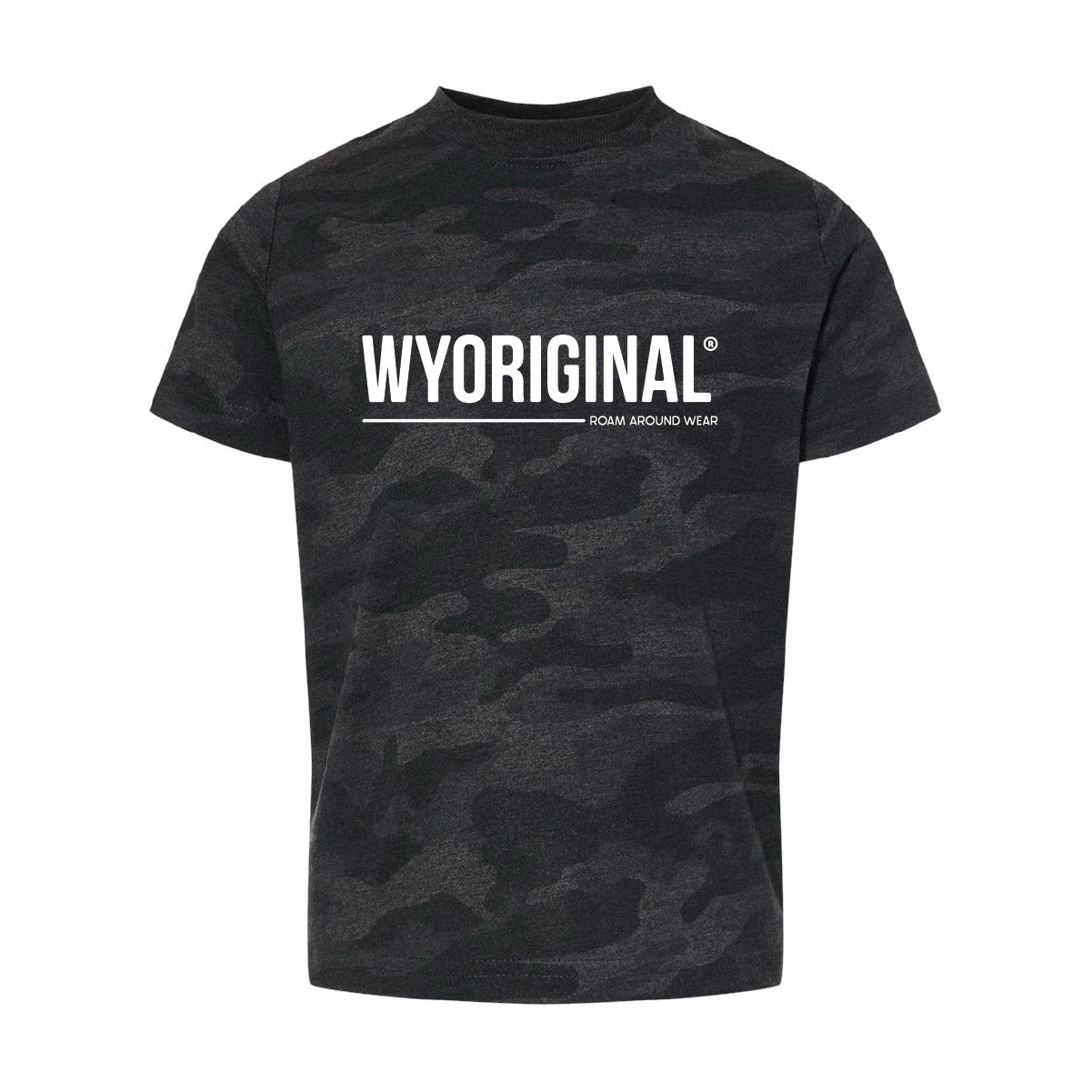 WYORIGINAL® Square State Toddler T-Shirt | Wear will you roam today? Based in Wyoming.
