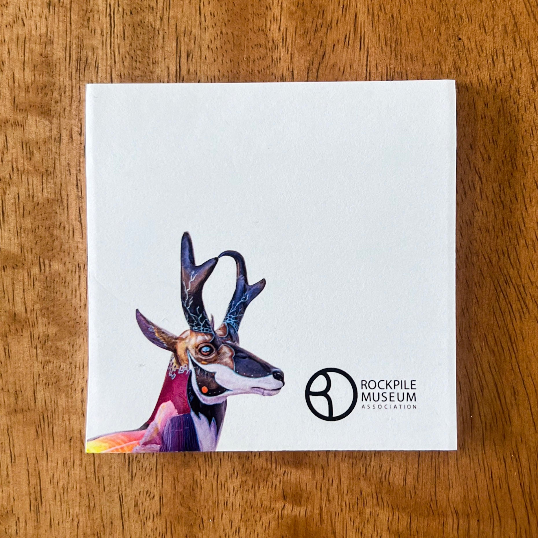 Parade of Pronghorns Sticky Note Pad