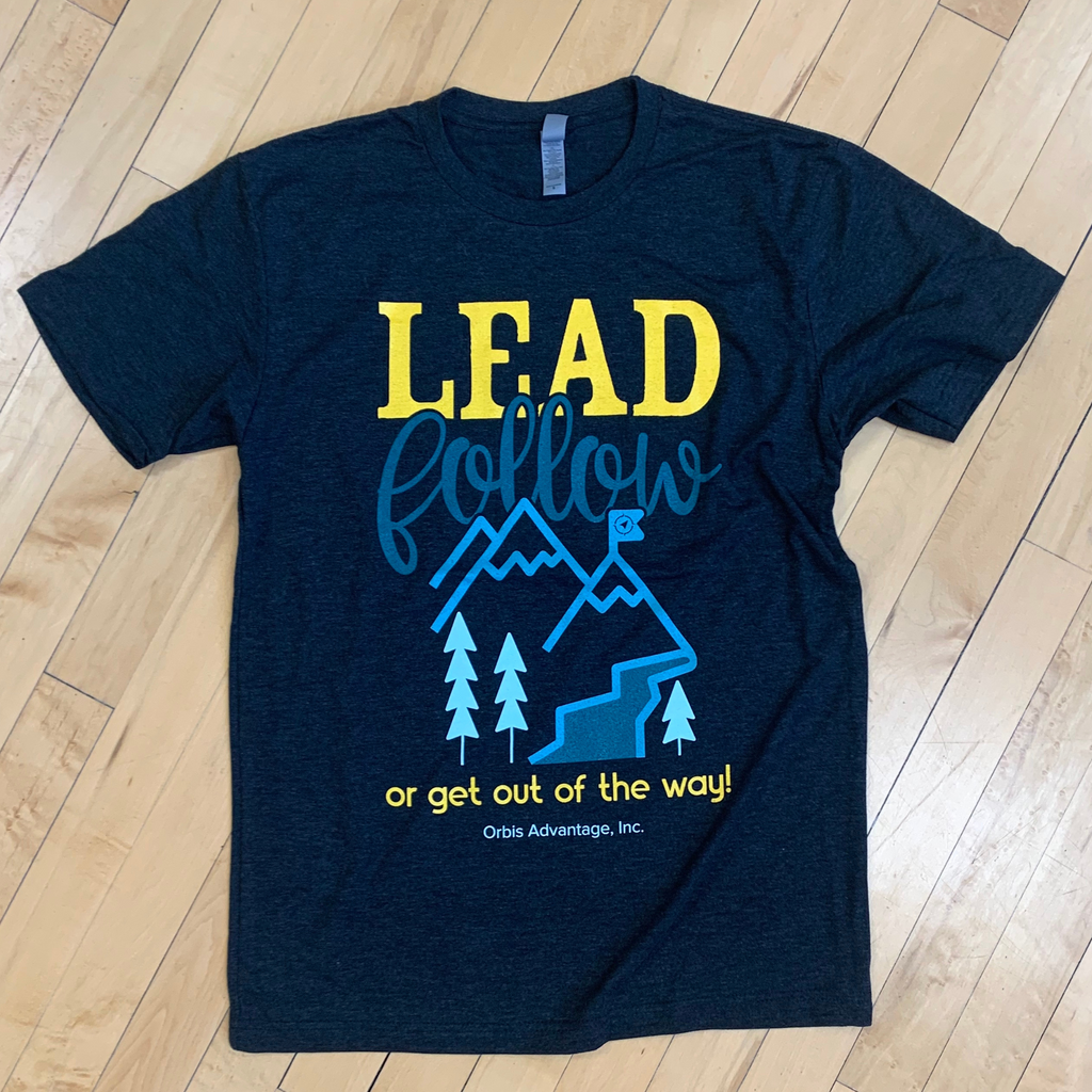 Custom printed design for Orbis in Wyoming. Roam Around Wear is your go to place for custom printed merchandise. Based out of Gillette, Wyoming