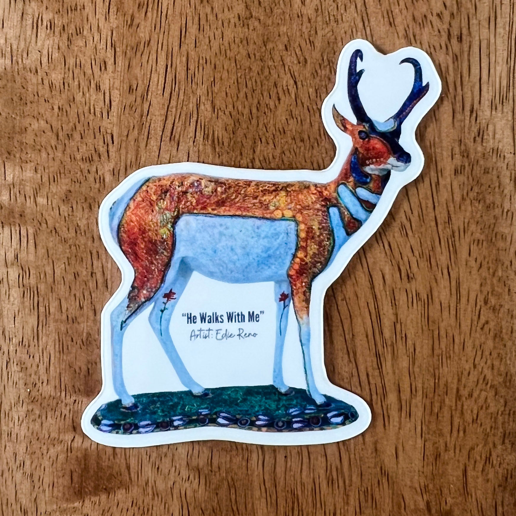 Parade of Pronghorns Artist Stickers