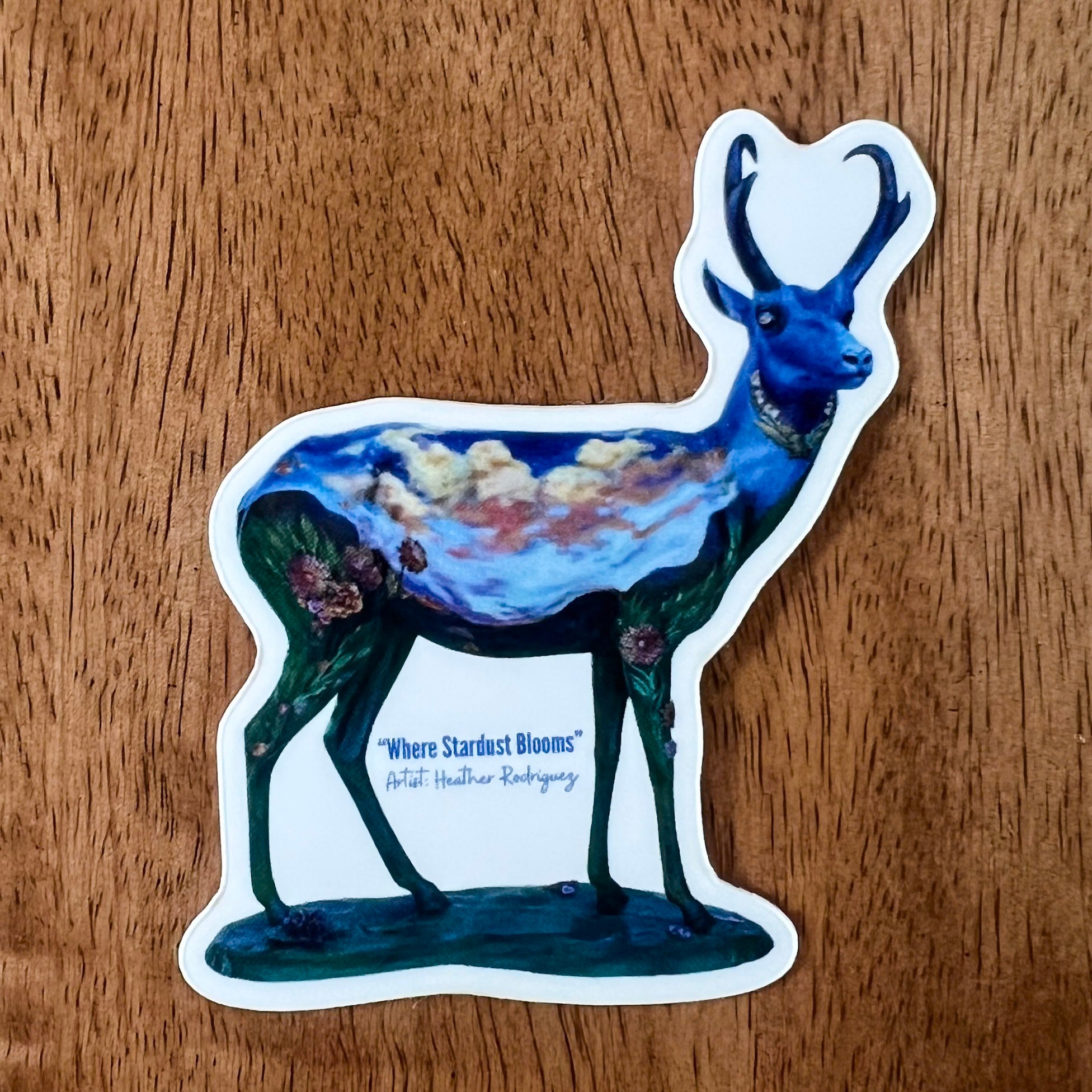 Parade of Pronghorns Artist Stickers