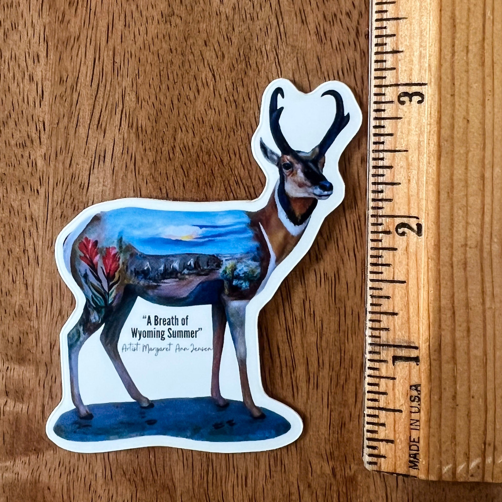 Parade of Pronghorns Artist Stickers