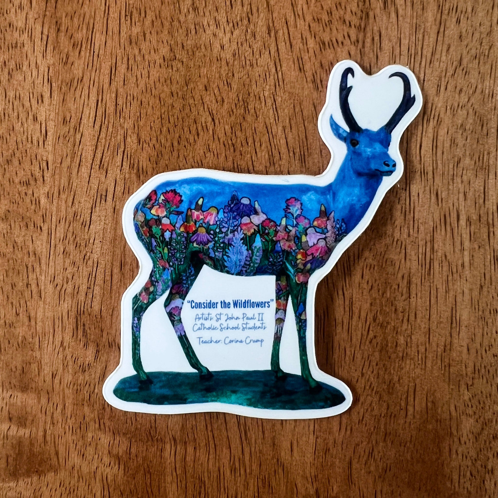 Parade of Pronghorns Artist Stickers