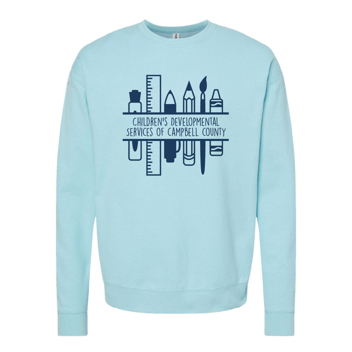 C.C. Child Development Services Unisex Crewneck Sweatshirts - PREORDER