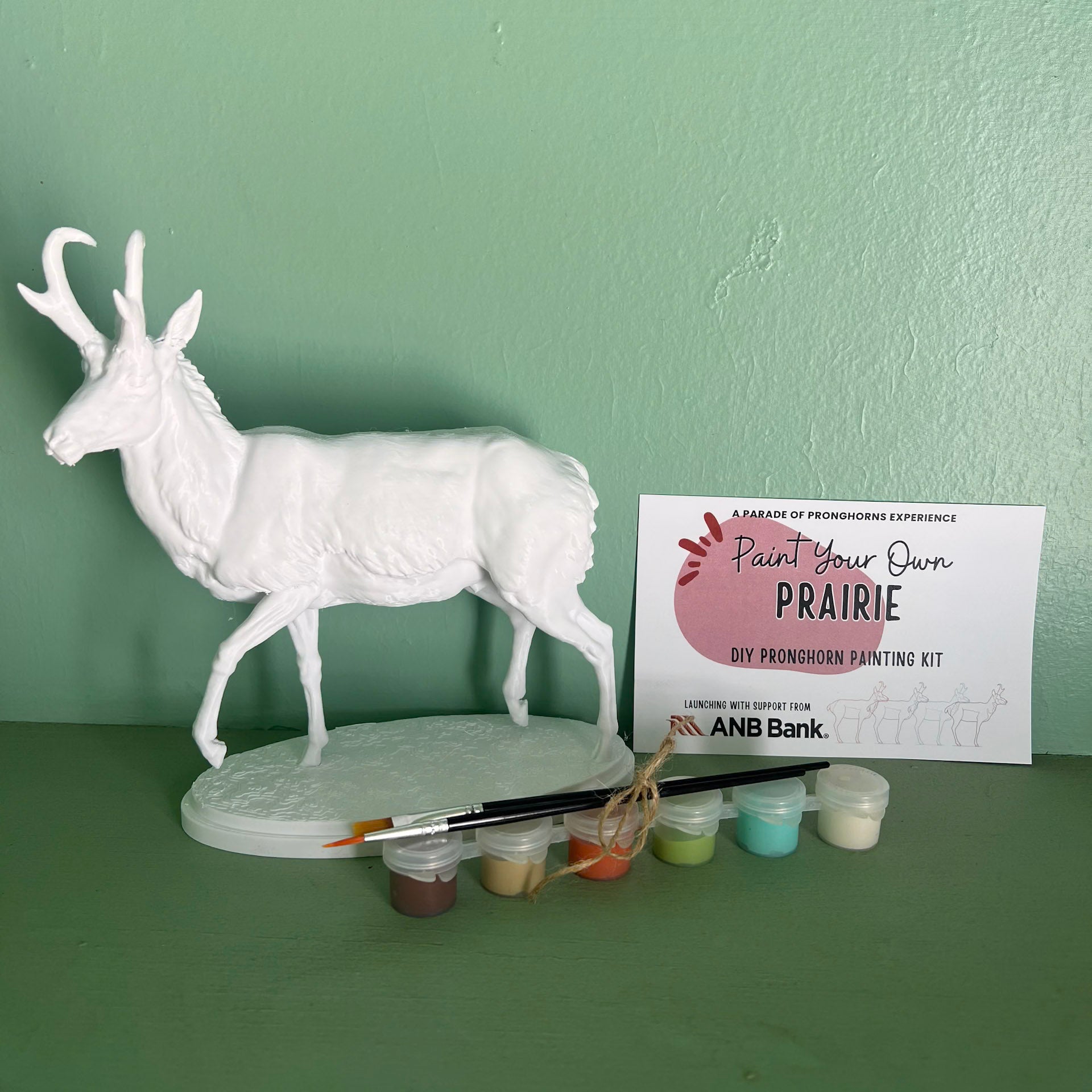 Paint Your Own Prairie Pronghorn Kit - PREORDER