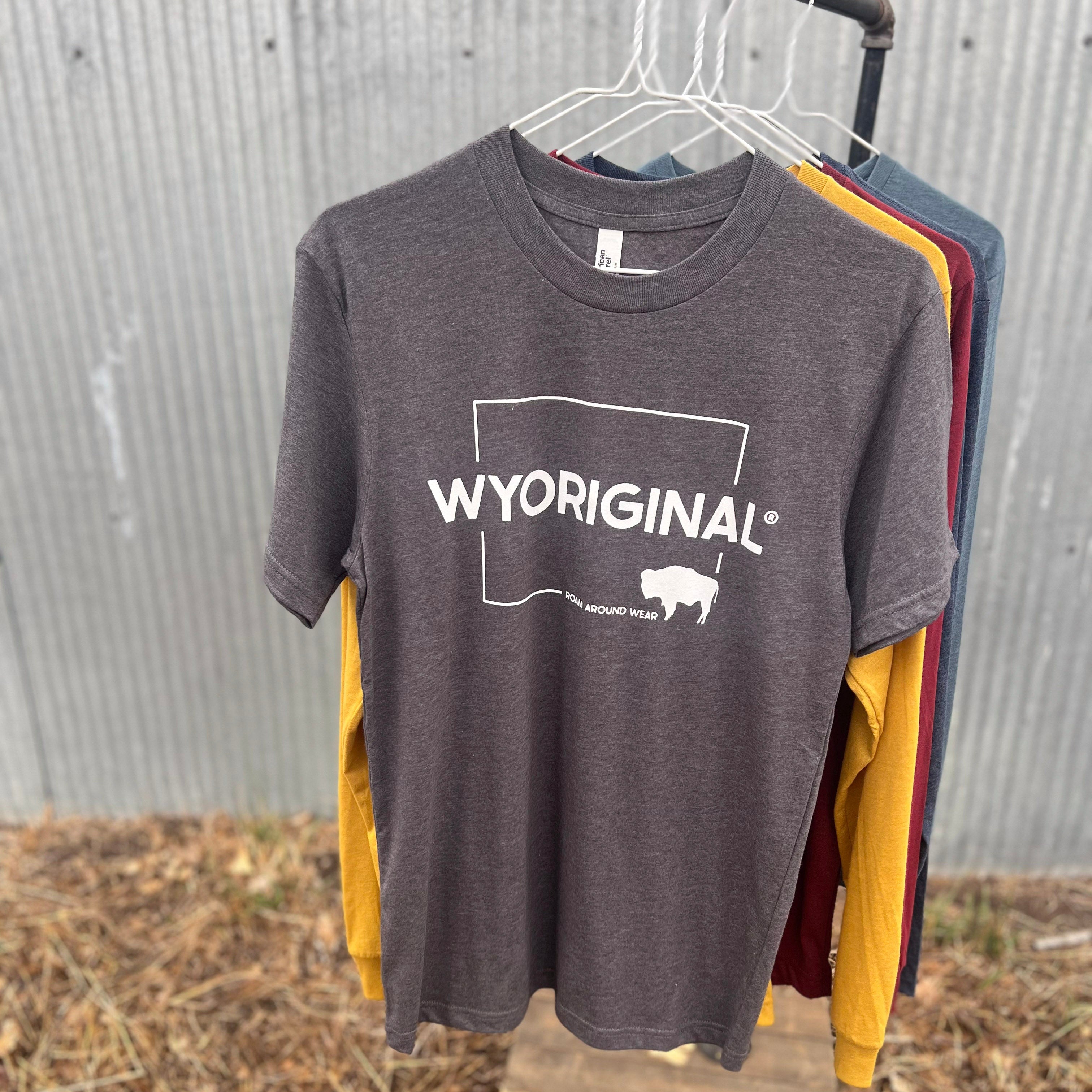 WYORIGINAL® Square State T-Shirt - Asphalt