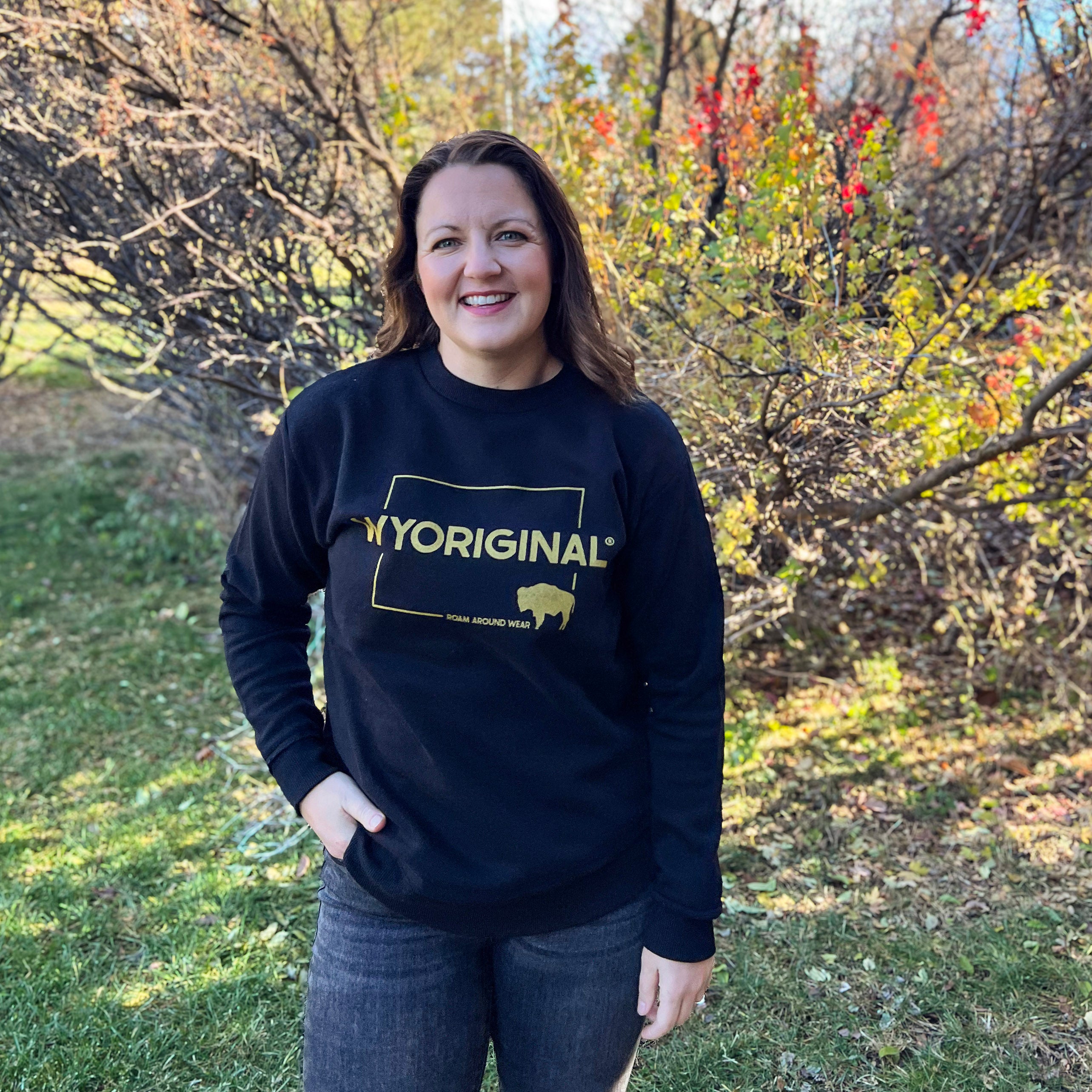 Black and gold sweatshirt women's best sale