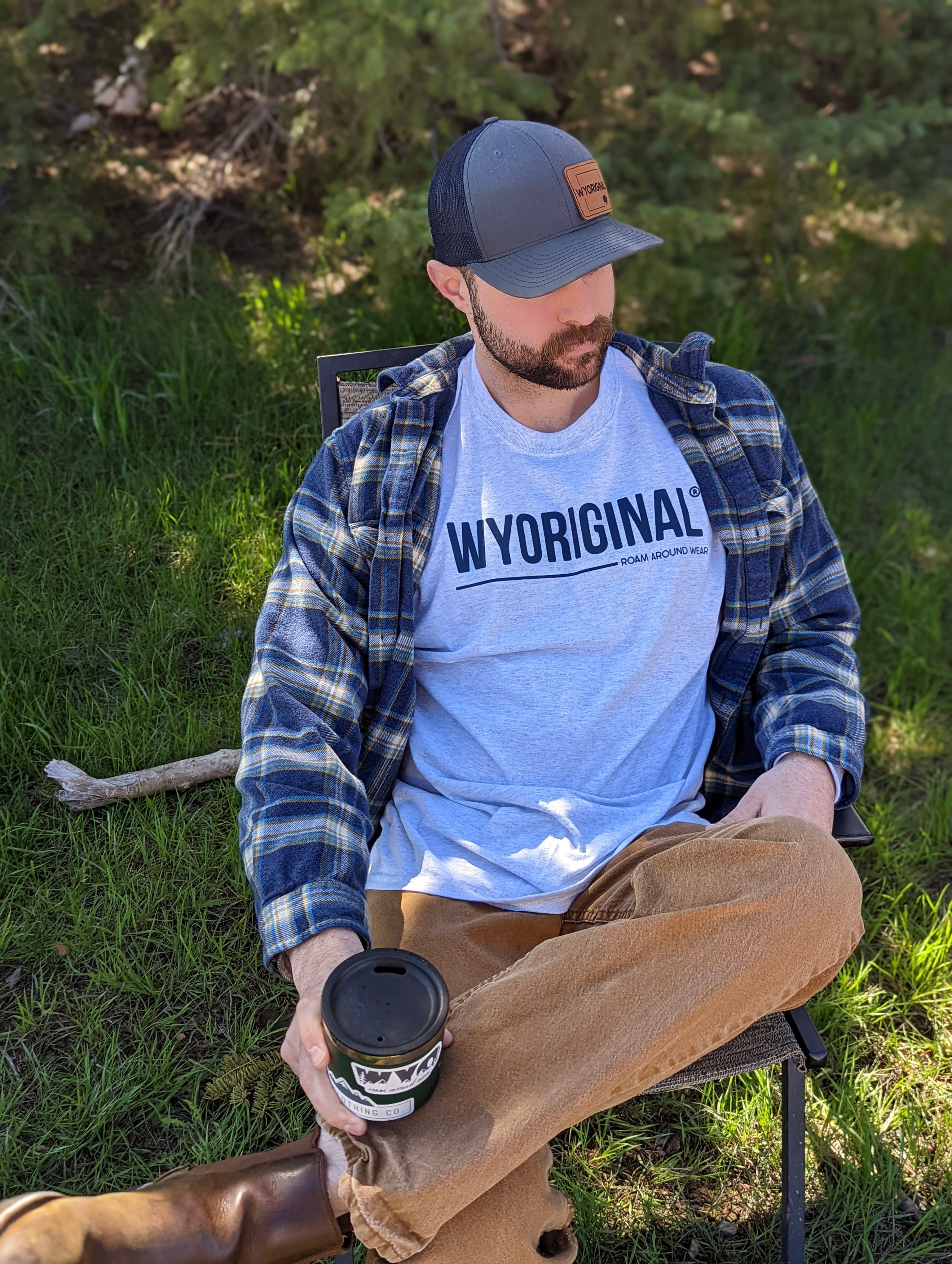 Roam Around Wear a Wyoming T-Shirt Company. WYORIGINAL®
