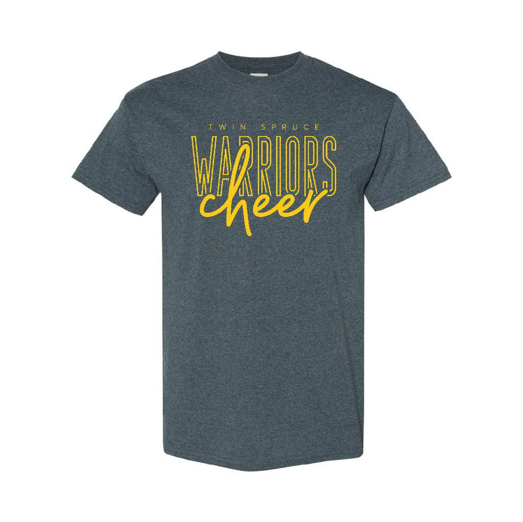 Unisex Short Sleeve Tee Deep Heather - TSJH Cheer
