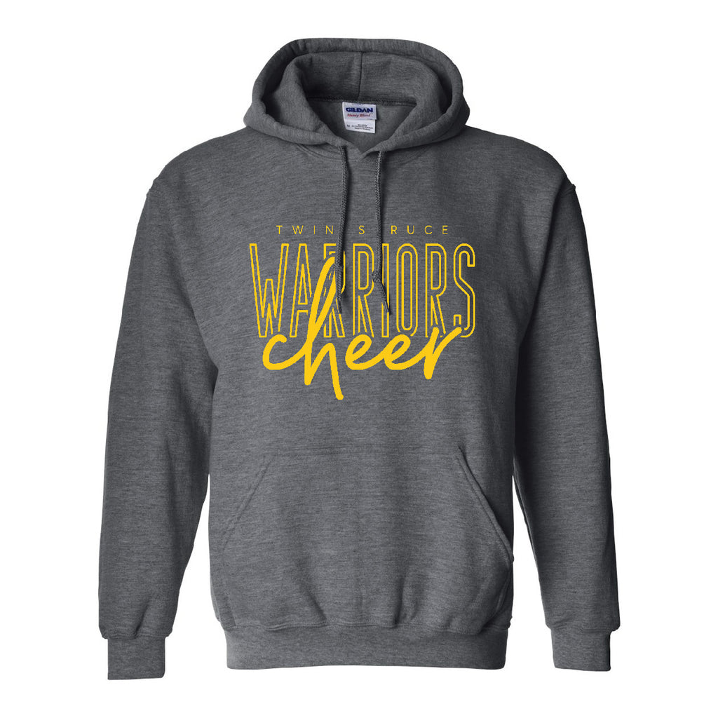 Unisex Hoodie TSJH Cheer - Deep Heather