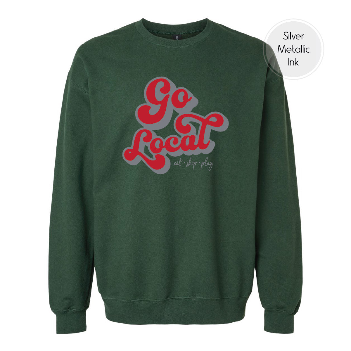 Go Local Unisex Crew Sweatshirts - PREORDER