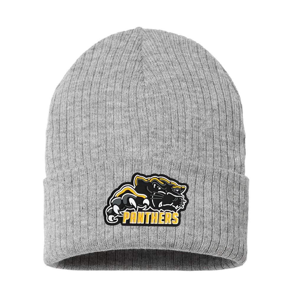 Wright High School Beanie with 3D PVC Patch