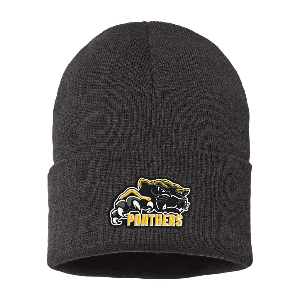 Wright High School Beanie with 3D PVC Patch