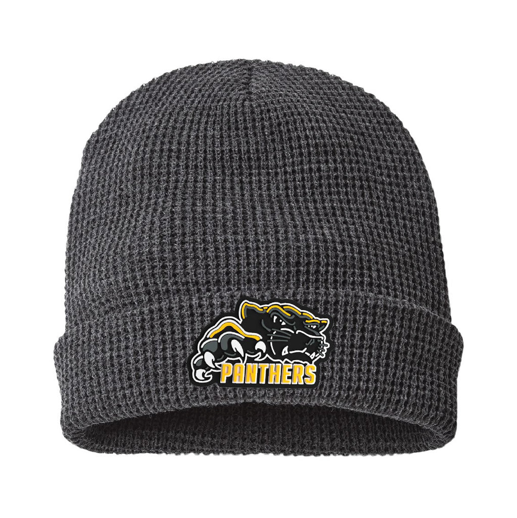 Wright High School Beanie with 3D PVC Patch