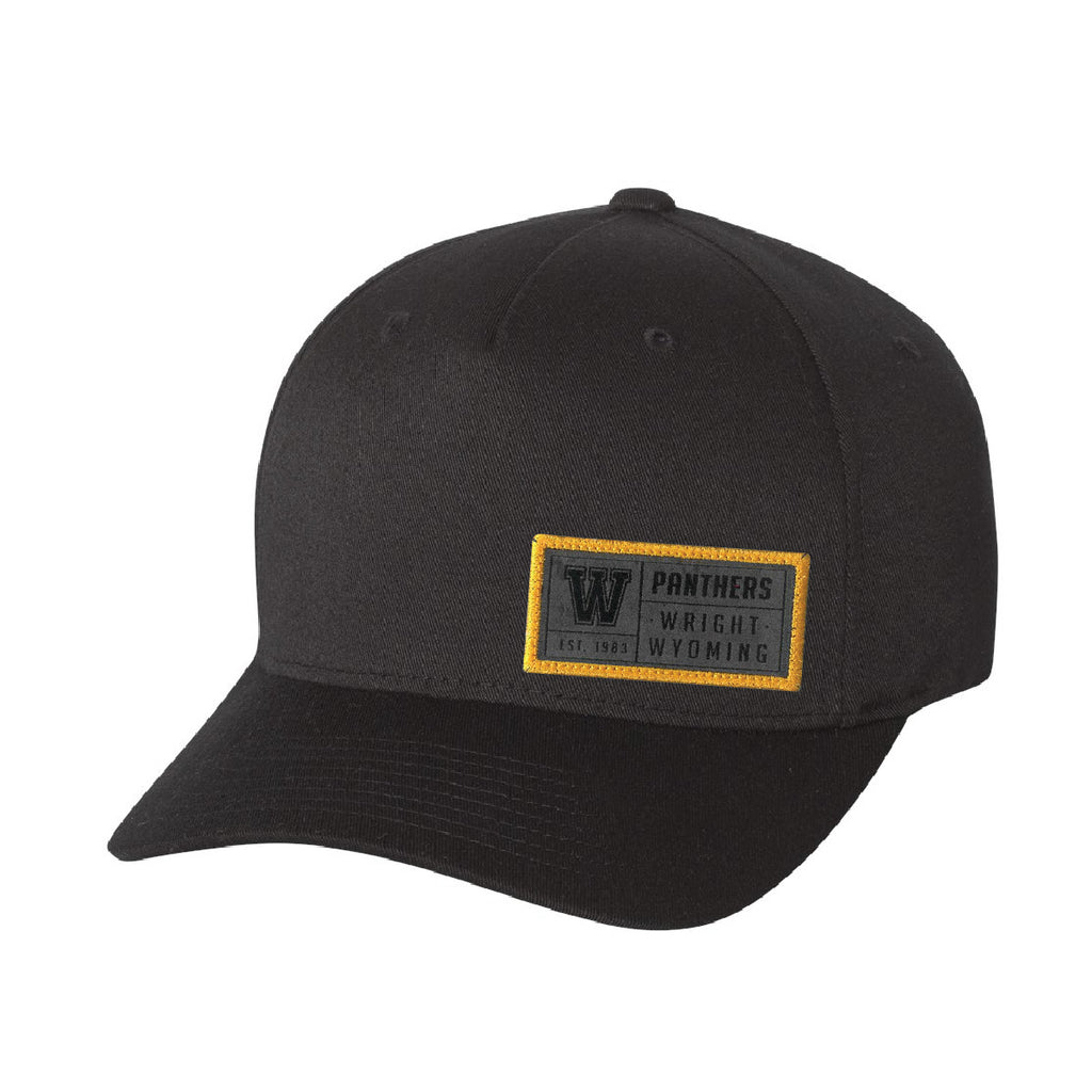 Wright High School Hats with Sueded Patch