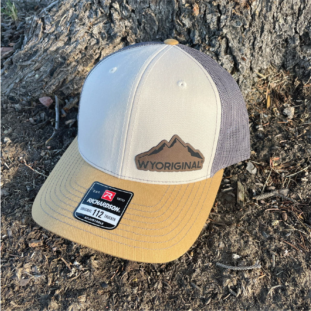 WYORIGINAL hat. Wyoming trucker hat. Roam Around Wear is a Wyoming t-shirt company based in Gillette, Wyoming