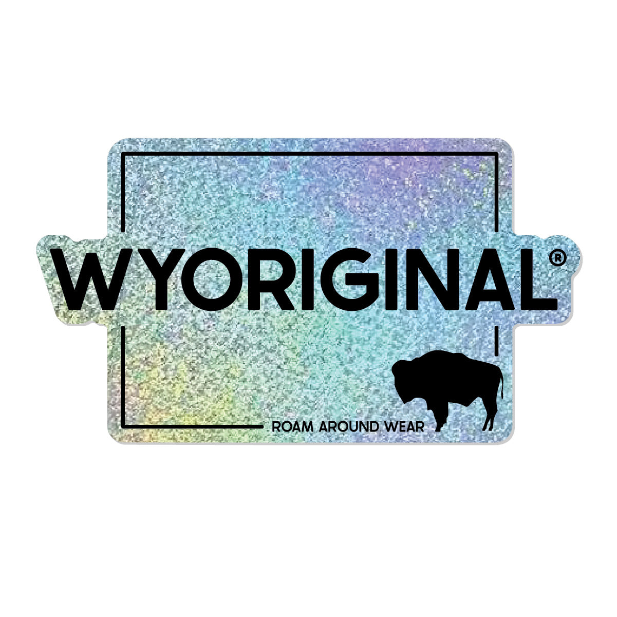 Wyoriginal Glitter with  black sticker. 3.35
