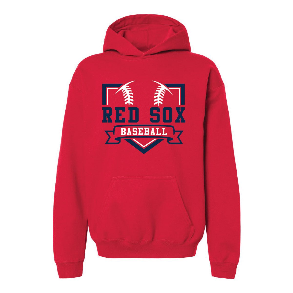 Red Sox Little League Youth Hooded Sweatshirts - PREORDER