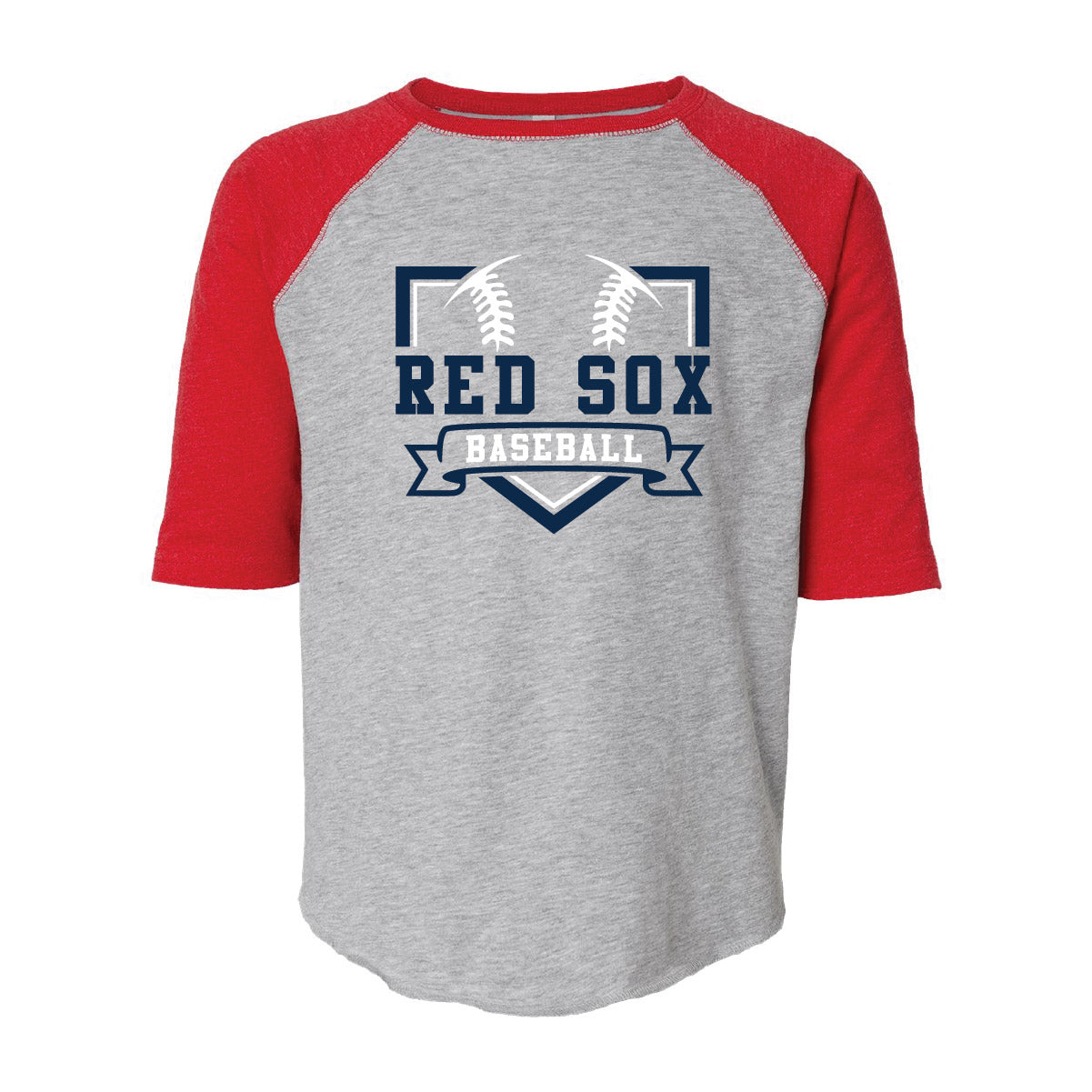 Red Sox Little League Youth Long Sleeve Tees - PREORDER