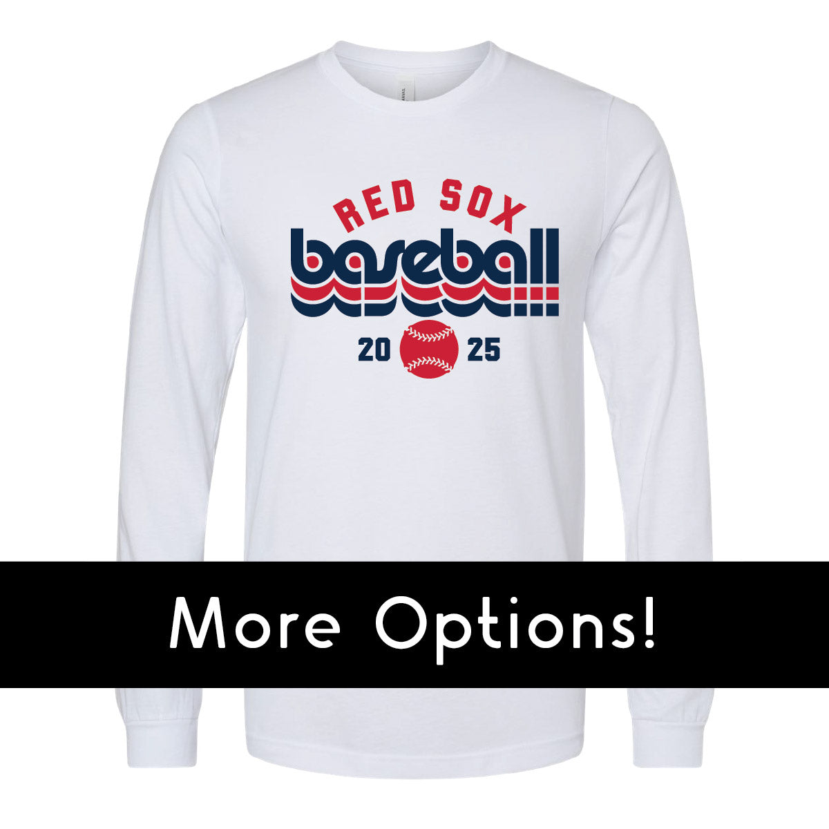 Red Sox Adult Long Sleeve Tees - PREORDER