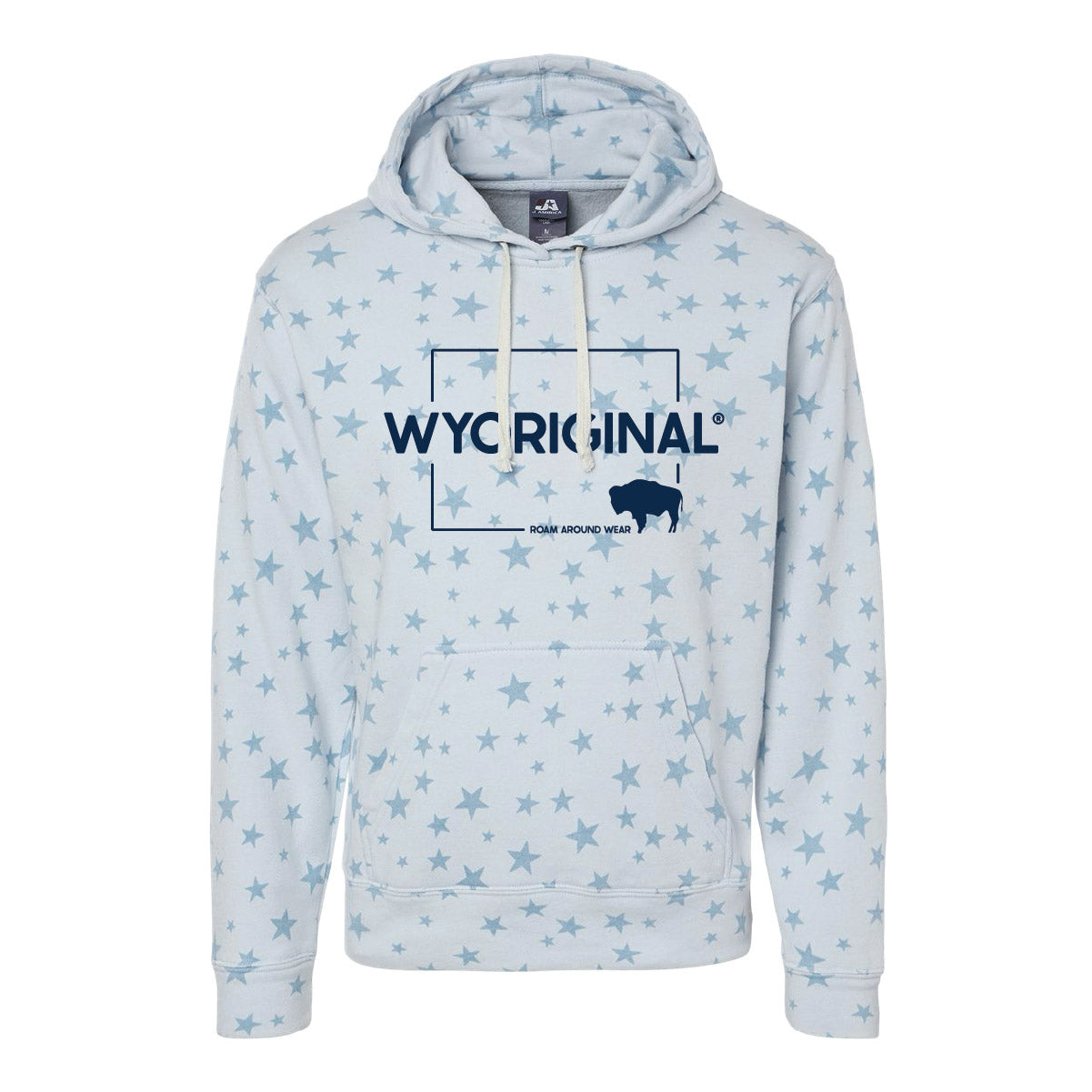 Wyoriginal Hooded Sweatshirt. Roam Around Wear is a Wyoming t-shirt company from Gillette, Wyoming.