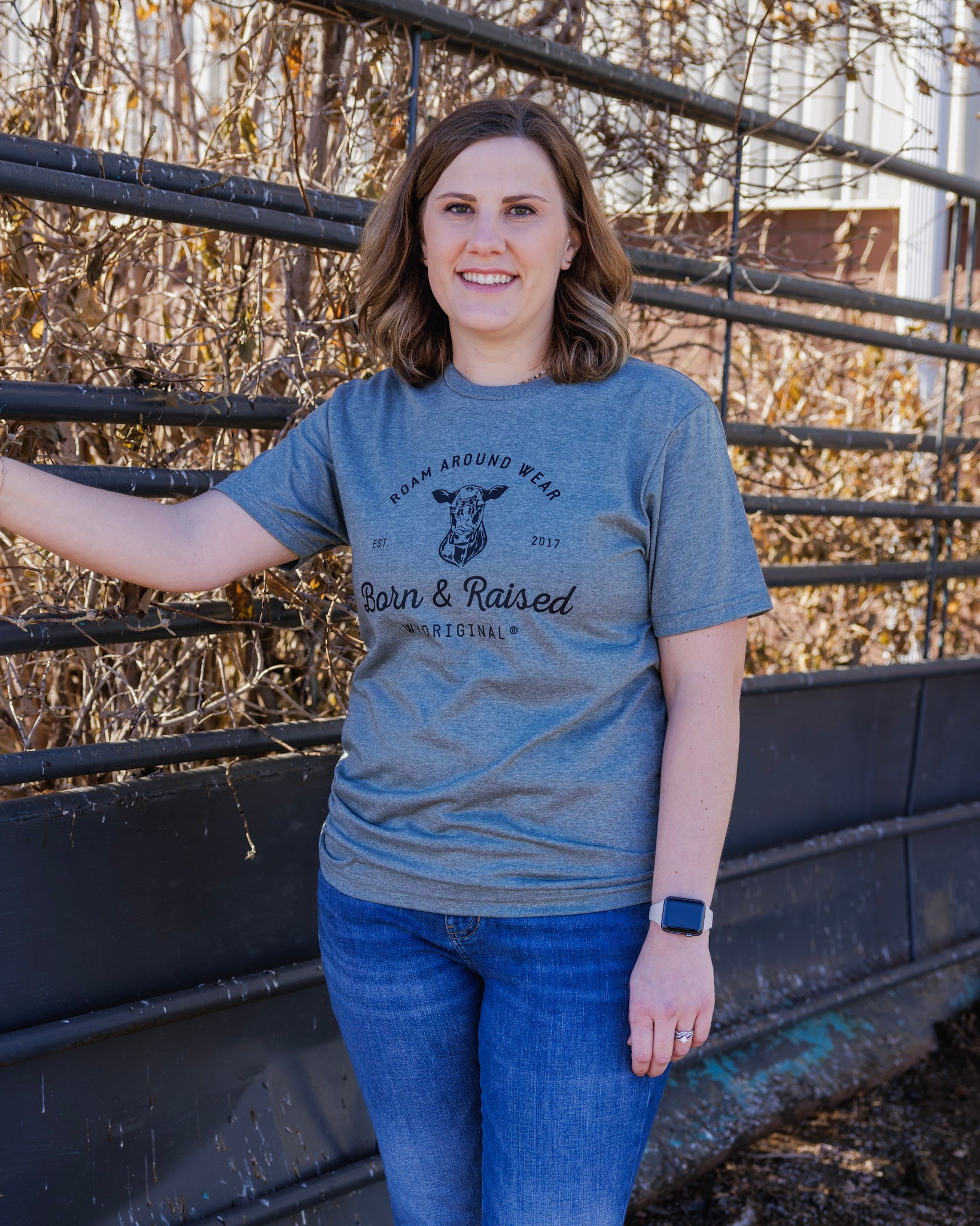 Unisex Tee. Born & Raised WYORIGINAL Tee. Wyoming t-shirt