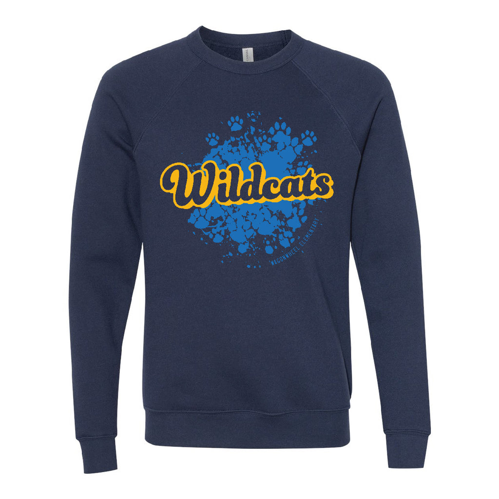 Wagonwheel Adult Crew Sweatshirts