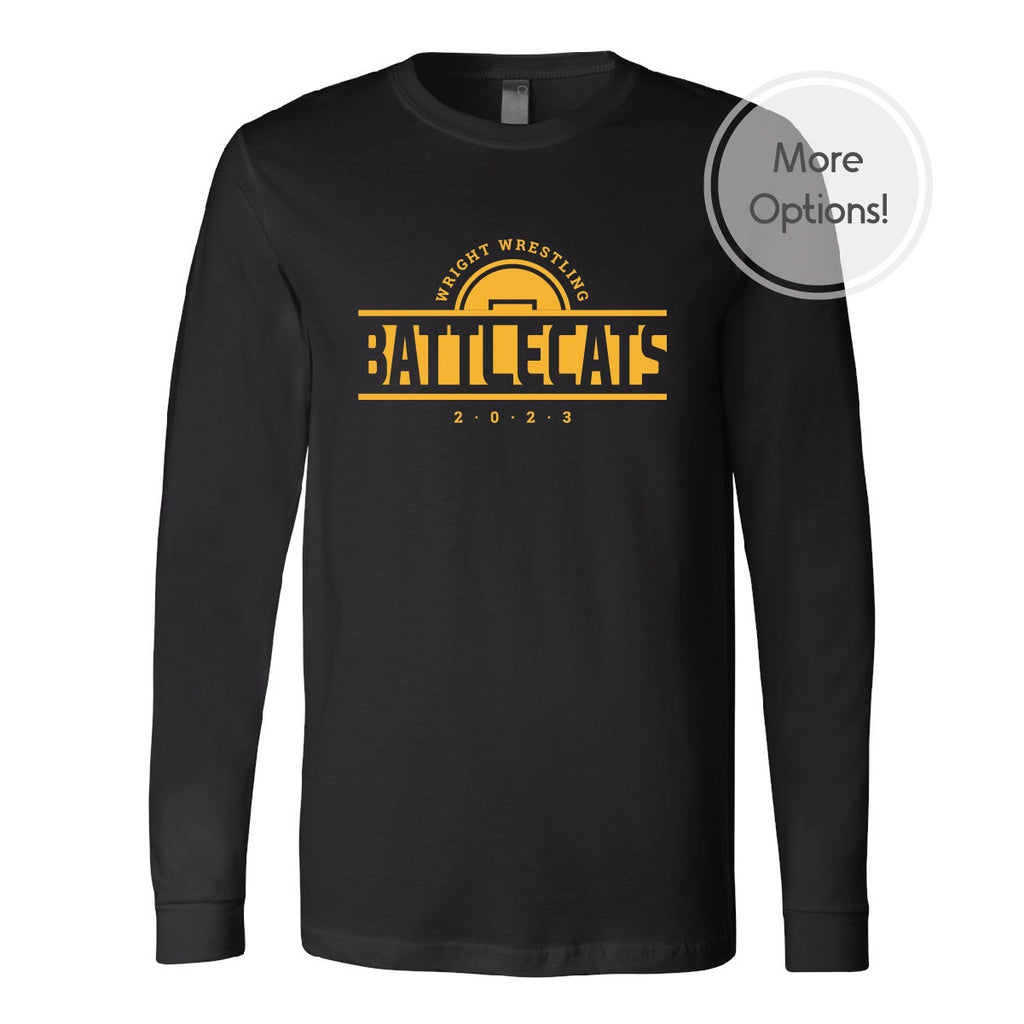 Wright Wrestling Unisex Long Sleeve Tees