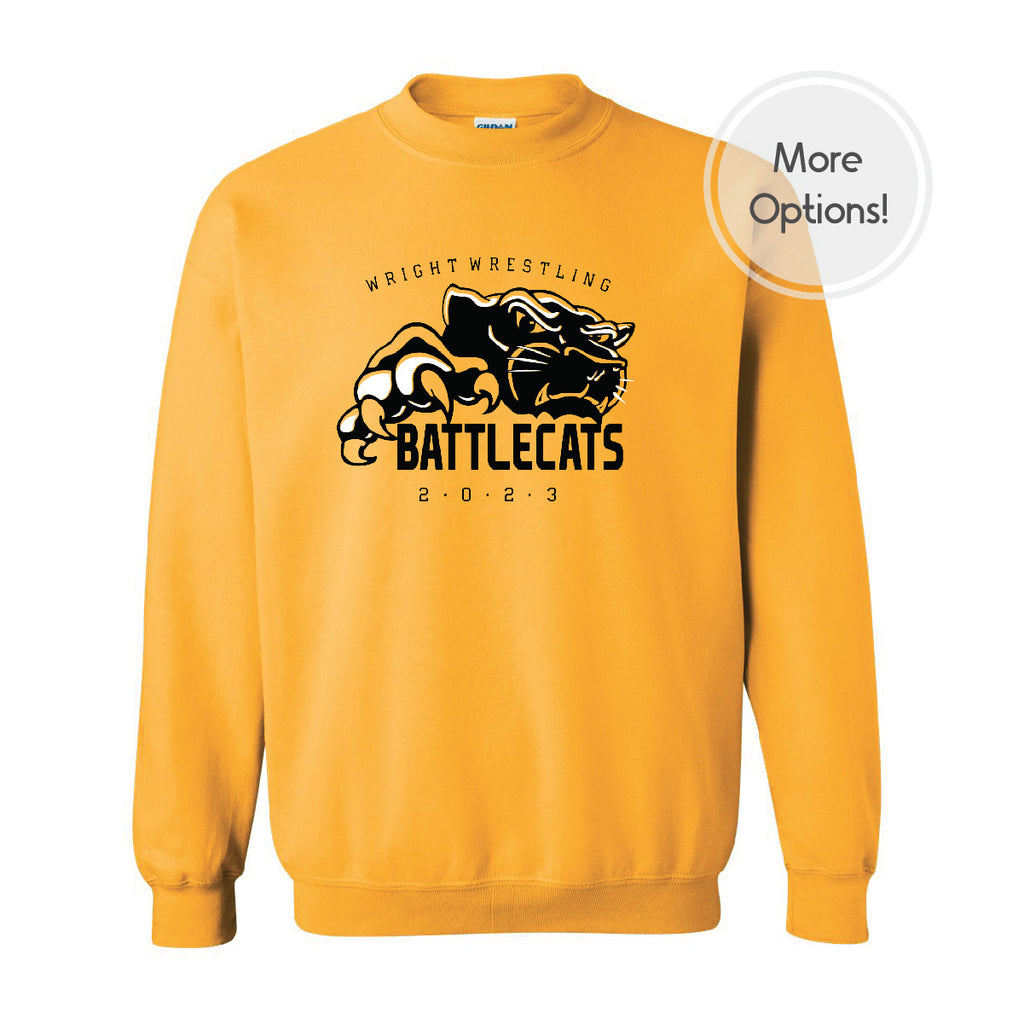 Wright Wrestling Unisex Crew Sweatshirts